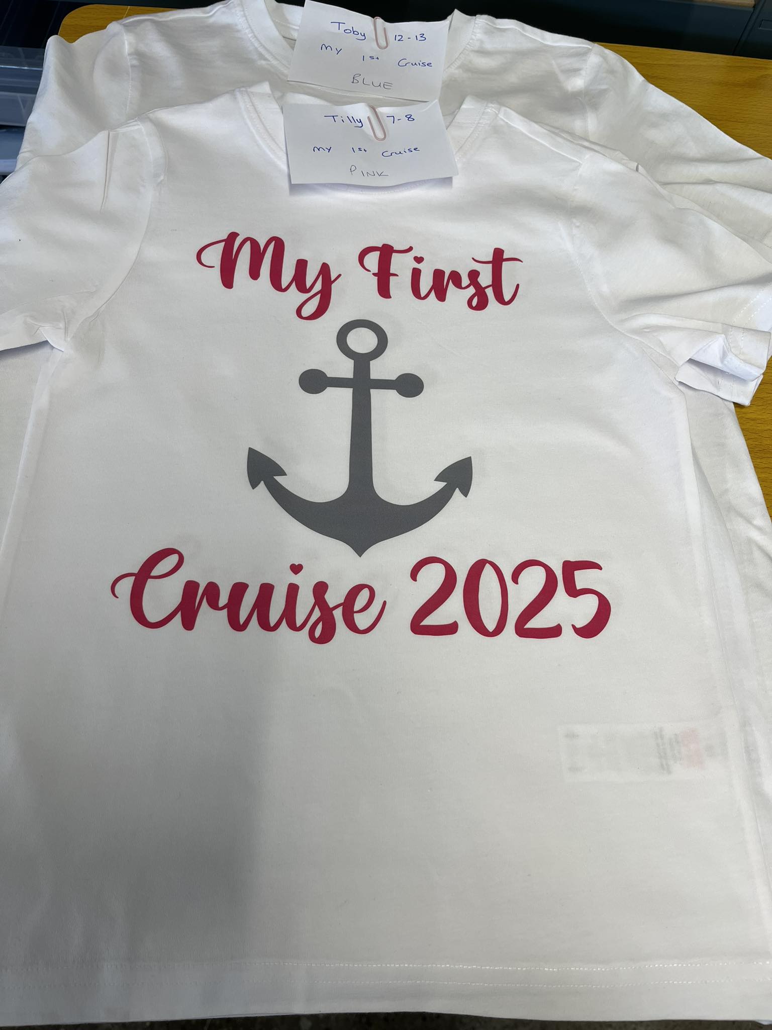 Custom t-shirt print using DTF film and heat press by Luv Print Stoke-on-Trent