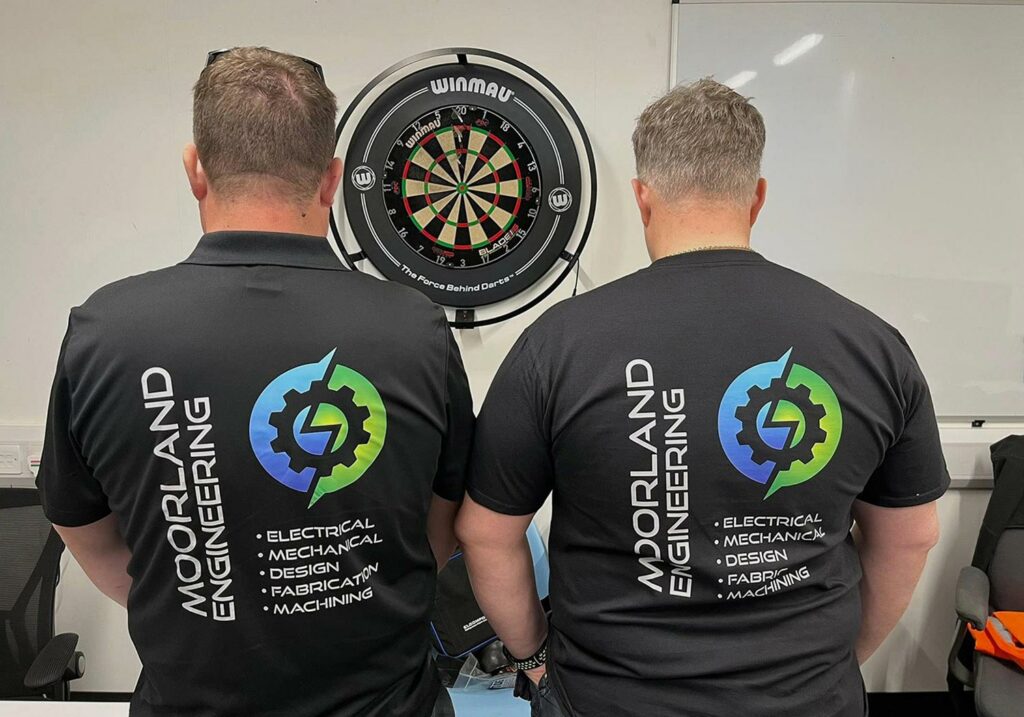 Custom t-shirt print using DTF film and heat press by Luv Print Stoke-on-Trent