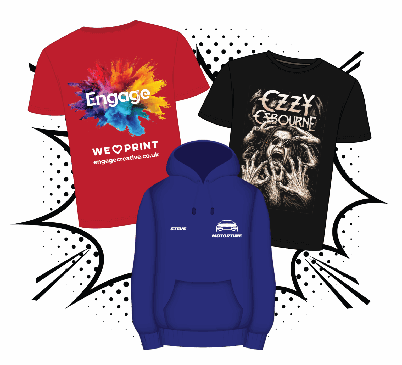 DTF Garments graphic LuvPrint