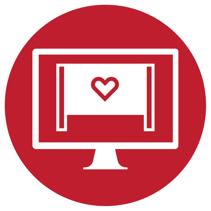luv print design time icon