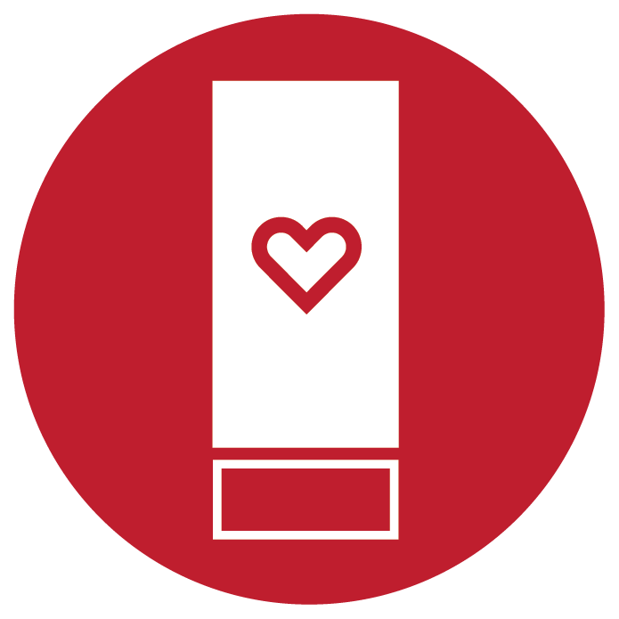 luv print totem signage icon