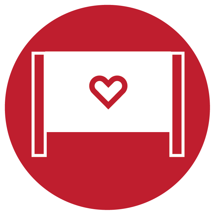 luv print hoarding signage icon