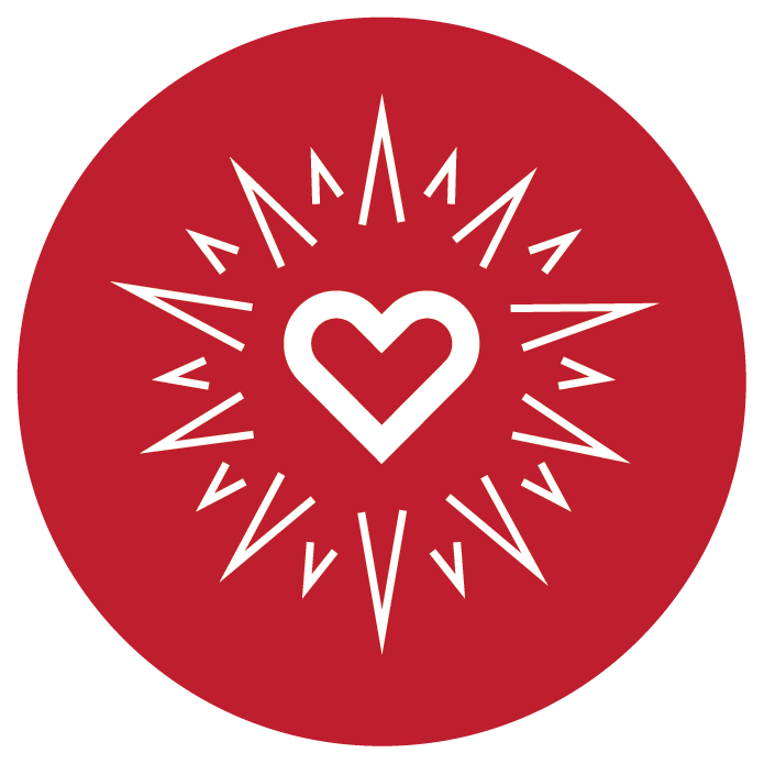 luv print illuminated signage icon