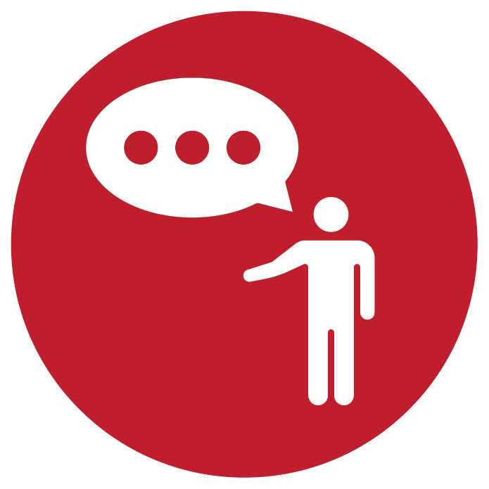 luv print engage with us icon