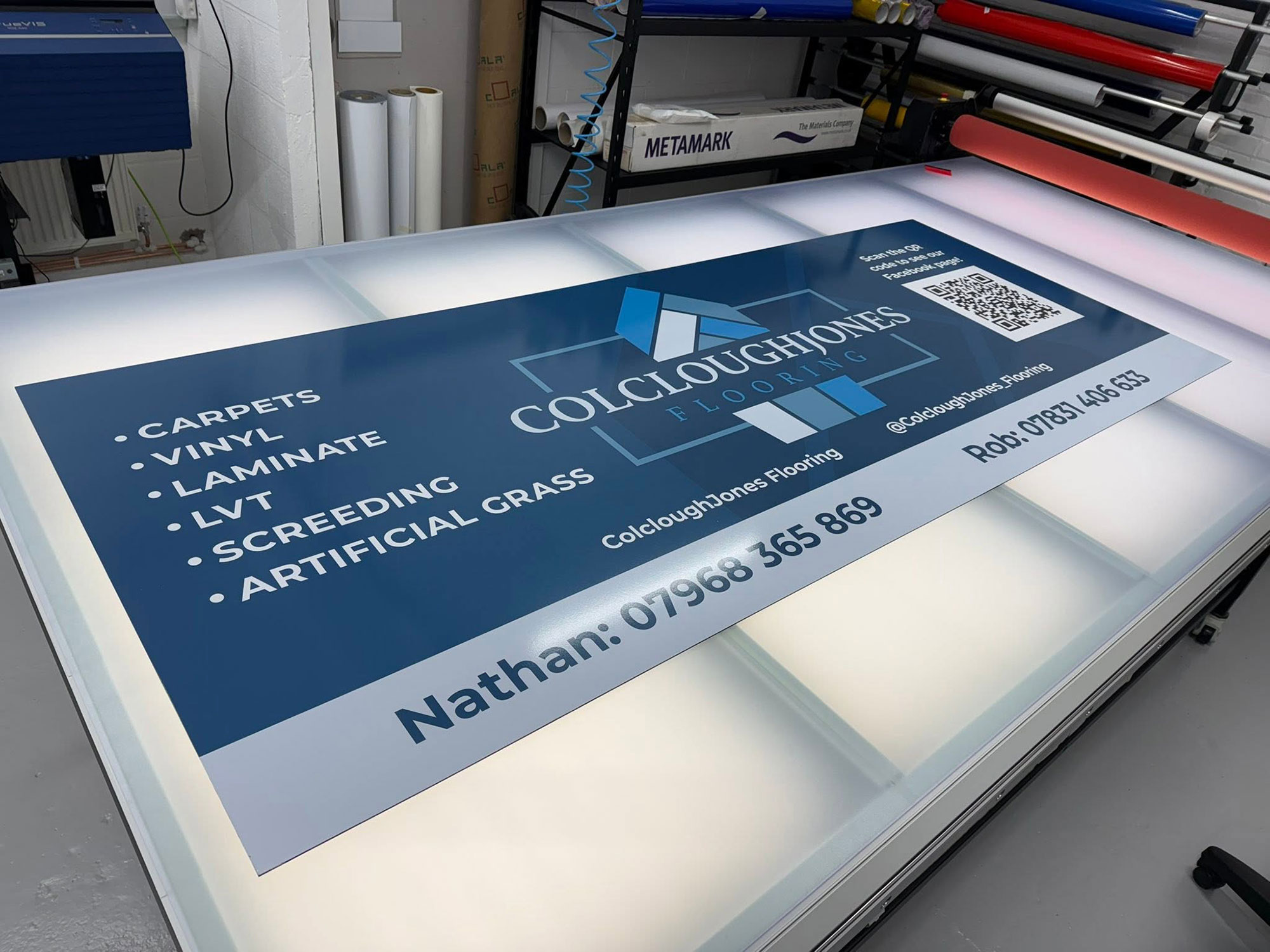 Advertising signage - by Luv Print - Stoke-on-Trent