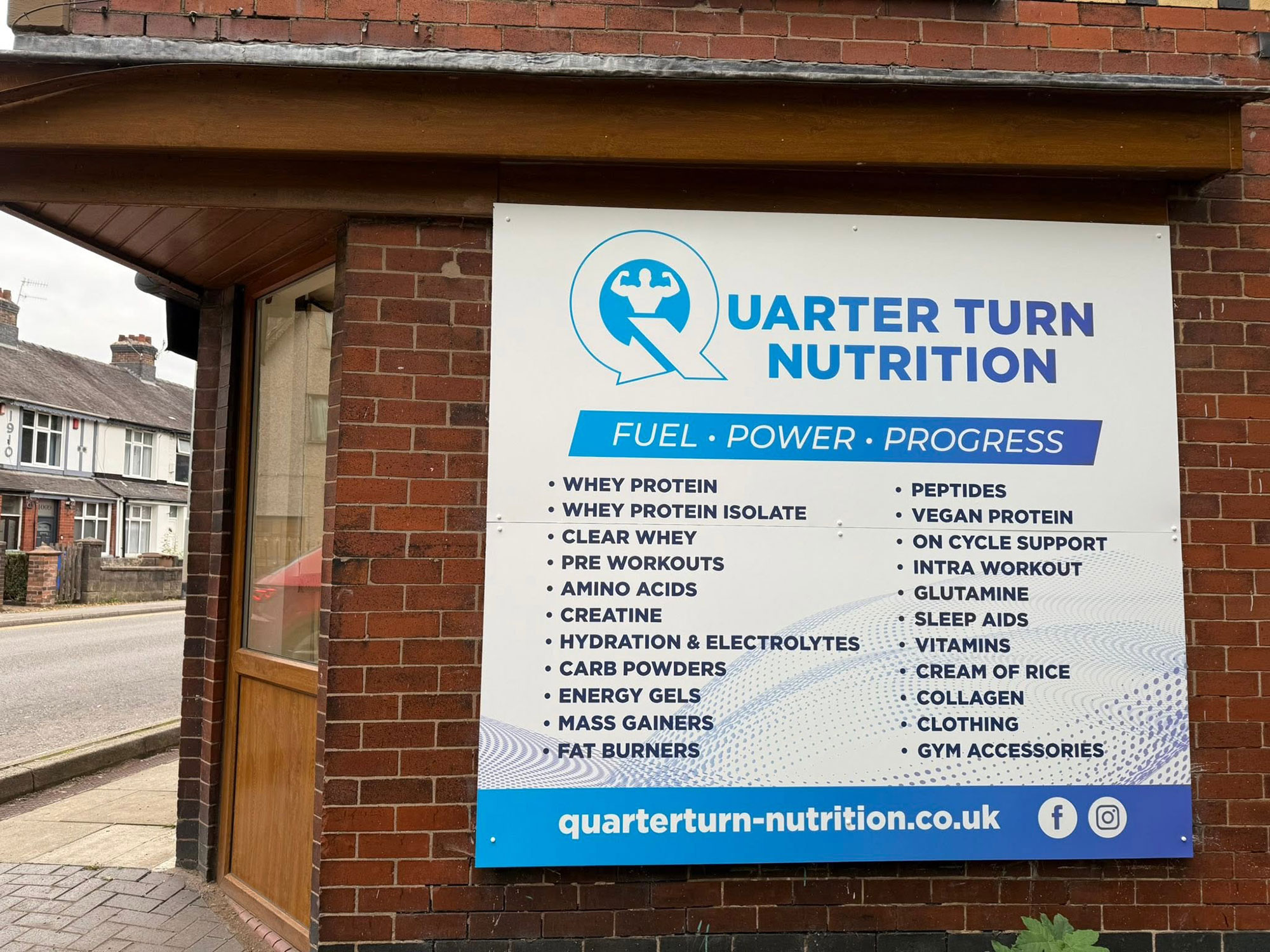 Bespoke signage - by Luv Print - Stoke-on-Trent