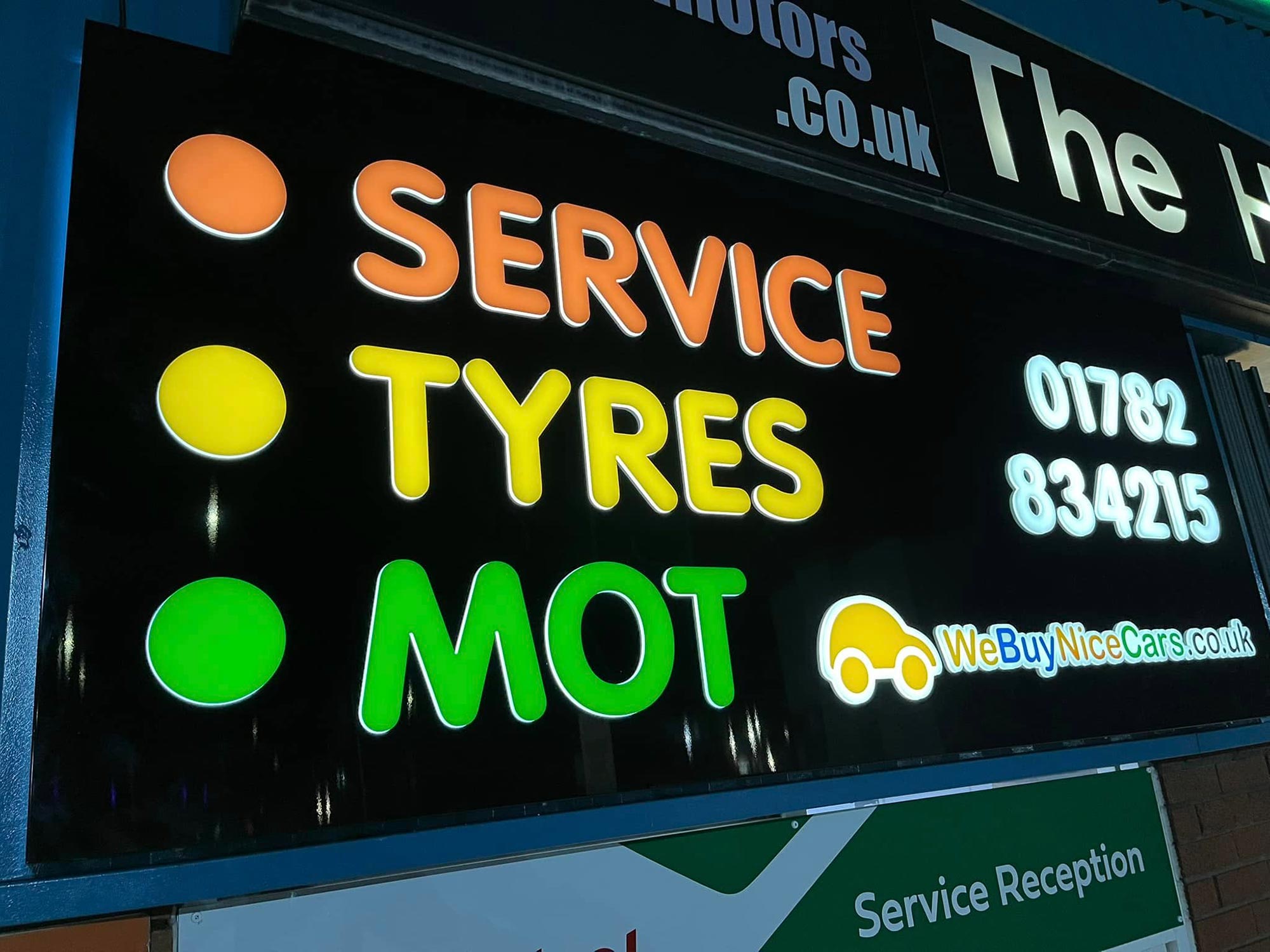 Illuminated signage - by Luv Print - Stoke-on-Trent