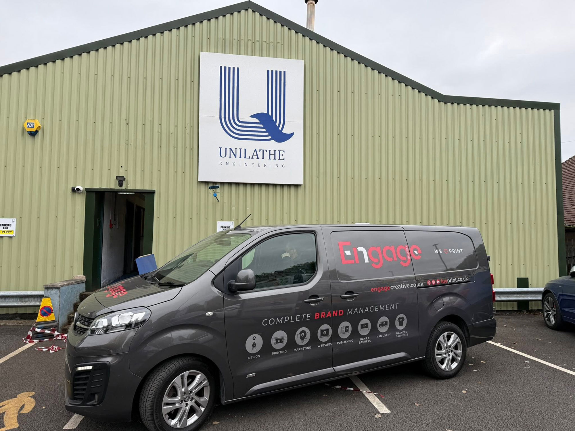 ACM logo signage by Luv Print - Stoke-on-Trent