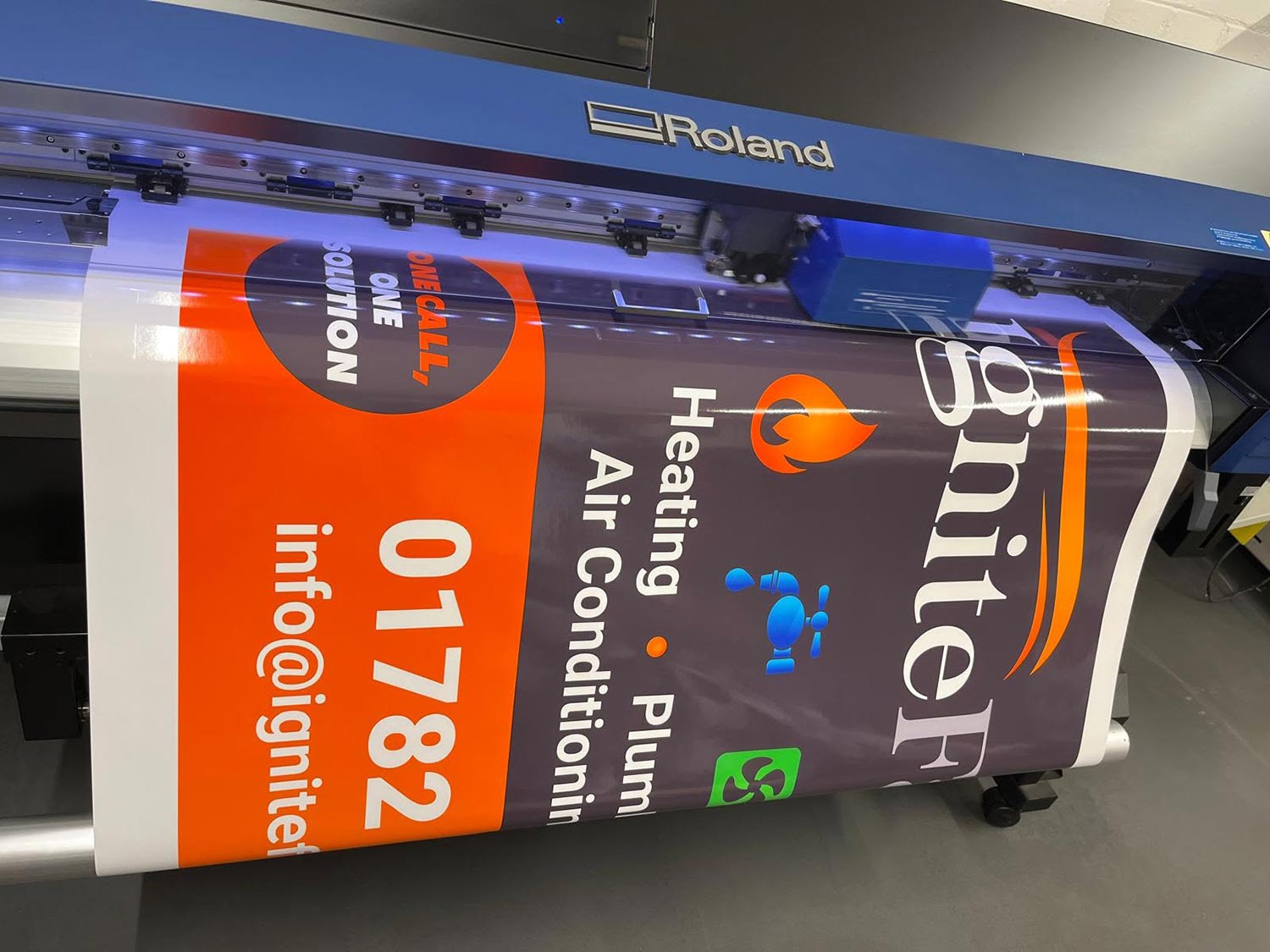 Sports signage advertising - by Luv Print - Stoke-on-Trent