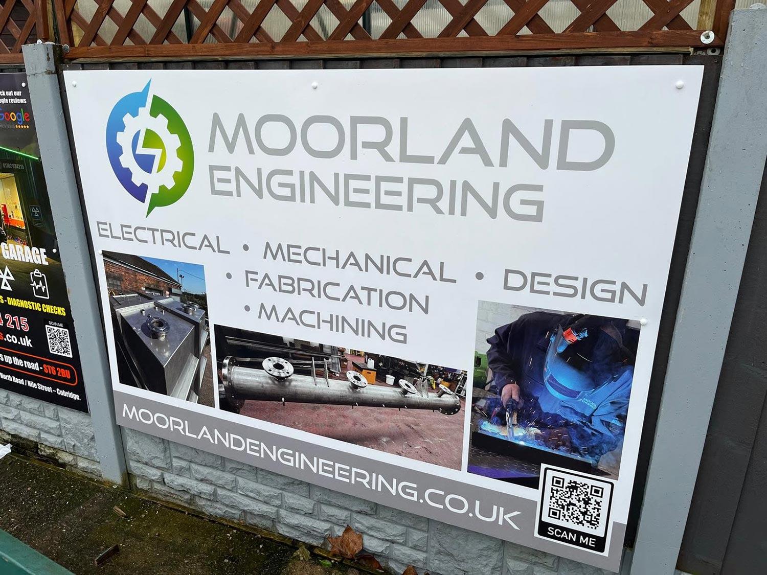 Sports signage advertising - by Luv Print - Stoke-on-Trent