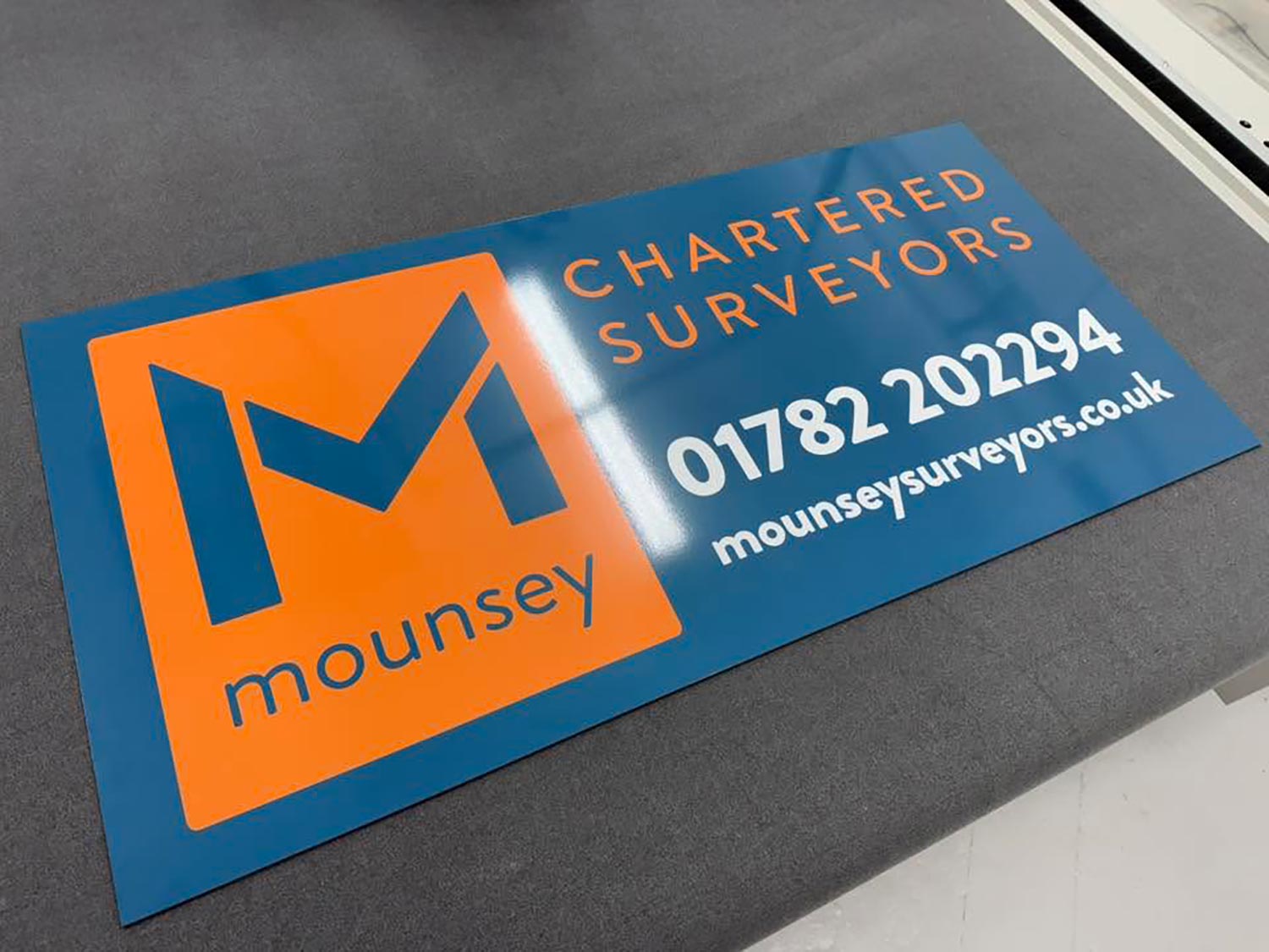 Sports signage advertising - by Luv Print - Stoke-on-Trent