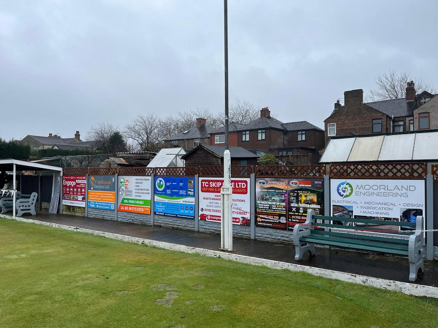 Sports signage advertising - by Luv Print - Stoke-on-Trent
